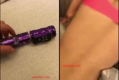 美女故意弄壞震動棒讓快遞員上門退貨色誘快遞哥