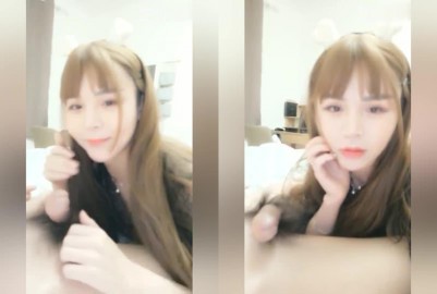 剛約的砲友她口交的樣子真的好美啊