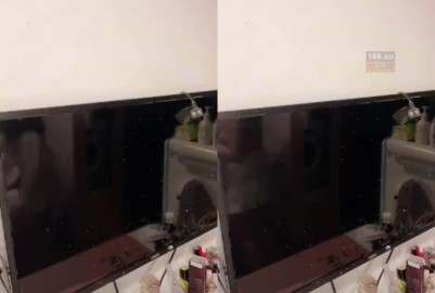 抖音 [ 不野蠻水蜜桃 ] 電視機反光事件 - 黑料不打烊