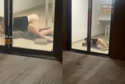 醉酒情侶消防通道口就地正法 - 黑料不打烊