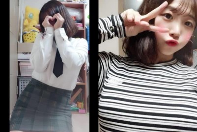 韓系學生妹自慰自拍