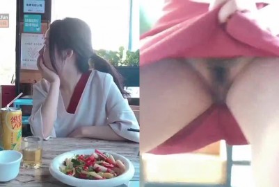 美女在飯店吃飯不穿內褲玩露出 - 黑料不打烊