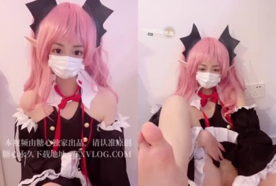 國產AV 糖心Vlog cos克魯魯采佩西之交換體液 小晗