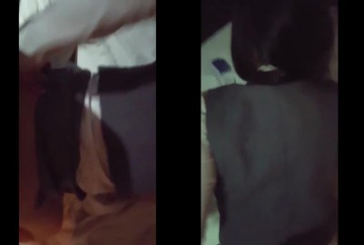 素人PORN 偷約學長女友開房間,無套後入小母狗很耐操