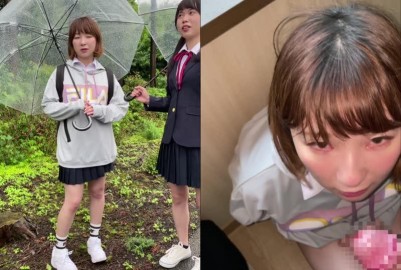 佐○市の純樸JK2人組に市の公共施設の空き部屋で生中出し＆ぶっかけ2連発