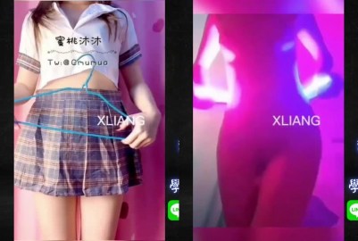 抖音光劍變身 露奶 自慰