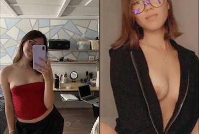 眼鏡反差妹妹