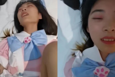 約拍22歲的學生妹子 最後成功內射
