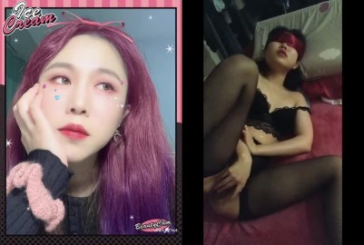 表裡不一美女