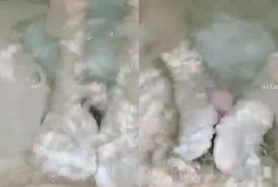 泡溫泉都不安份