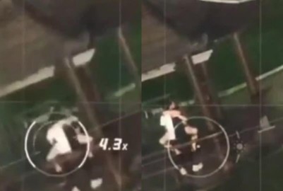 山東外事學院涼亭事件！ 教官與學生戶外涼亭啪啪啪 完整版視頻洩密！