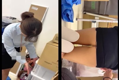 有名大ミスコン社員がマンコ出しだけど大丈夫？!!