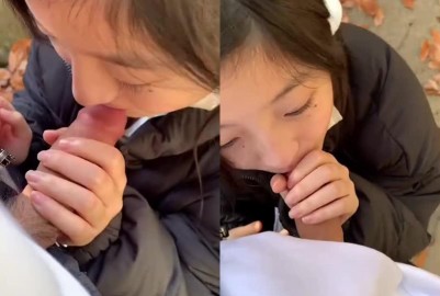 極品反差婊 清純可愛超愛吃大雞巴，一顰一笑之間害羞不已，卻是大膽的戶外吃雞