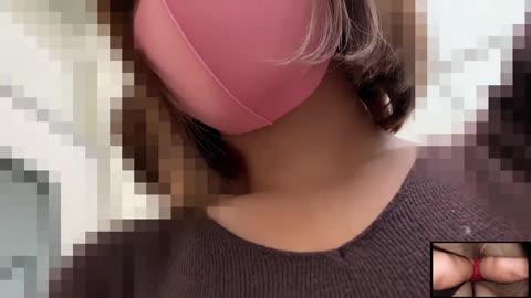 【電車癡漢 #18】《NTRマスク美人》緊急依頼！上はお口から下はま〇この串刺し上下中出し車內えっちしちゃう視聴者の彼女