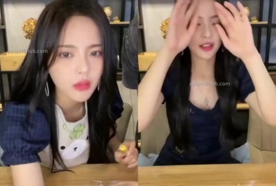 抖音800萬粉絲楊超越直播時助理幫忙脫外套意外走光爆出乳頭