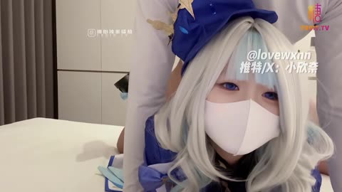 020 白虎美穴小萝莉『小欣奈』原神！启动~水神芙宁娜~边被调教变吃鸡~无套输出白虎穴~精液射满身_iris3