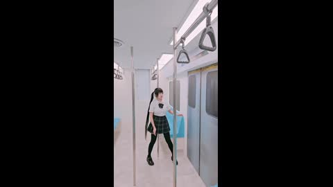 慕慕Momo - 電車通學少女