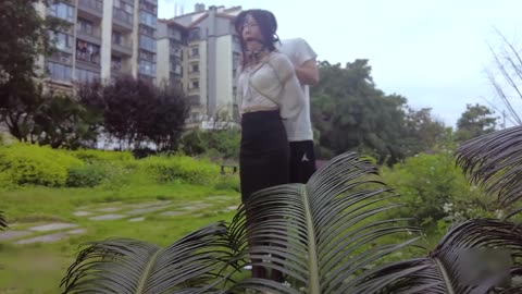 Walk On The Street In Bondage