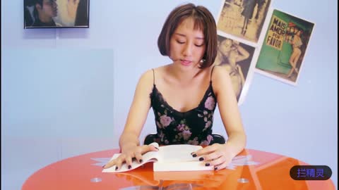 【彩蛋福利版】【放着跳蛋阅读实验】美女嘉宾-克斯蒂娜   阅读胡适的《少年中国之精神》正片
